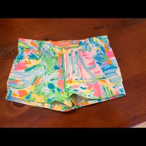 Lilly Pulitzer Mini Callahan Shorts (size 7)
